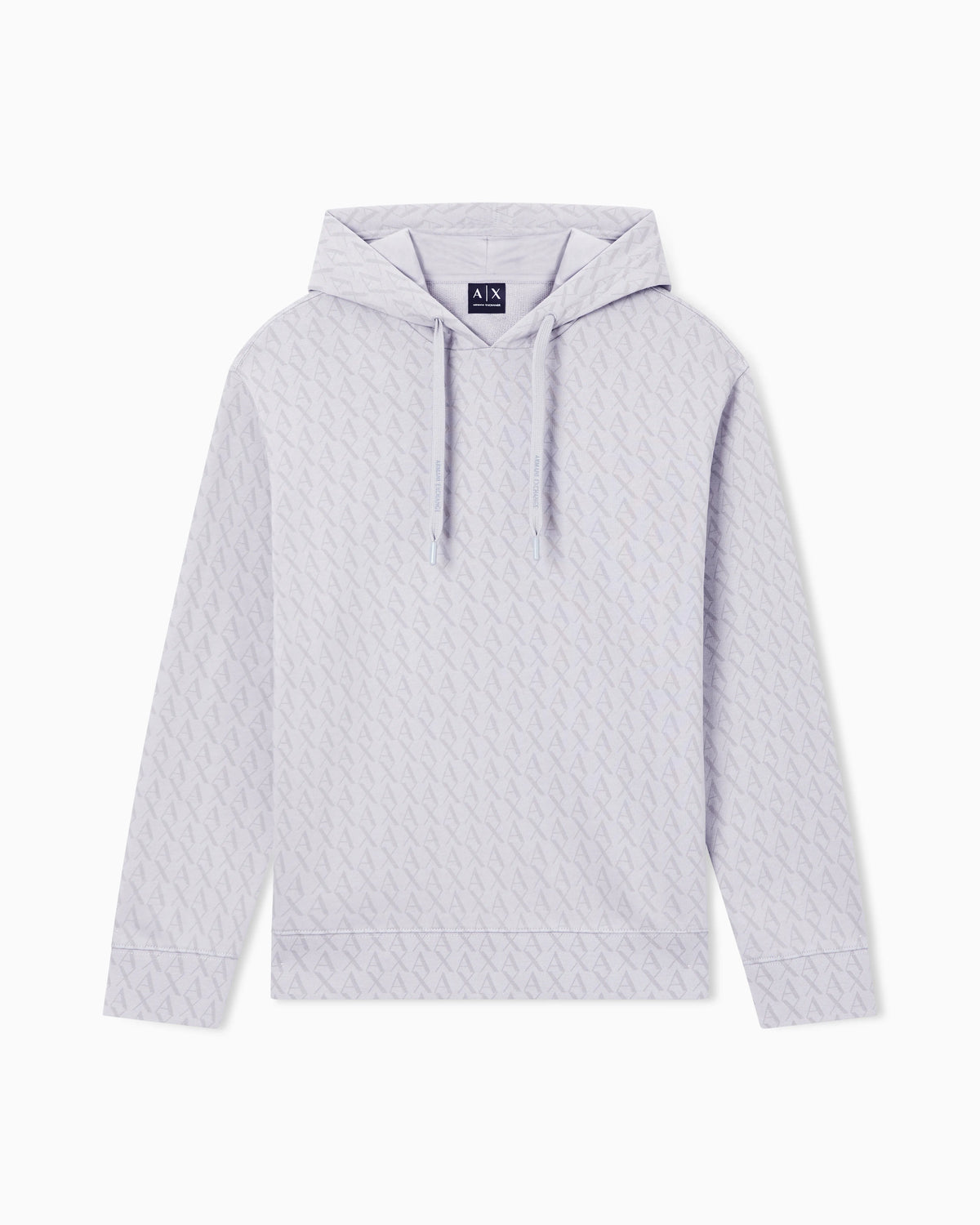 Logo hoodie in cotton French terry
