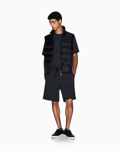 Cotton jersey T-shirt with an all-over pattern Essential