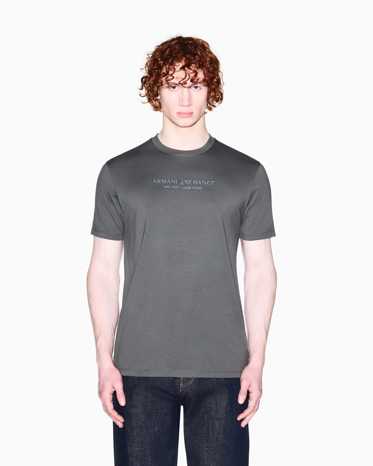 Regular fit t-shirt in cotton jersey with logo Essential