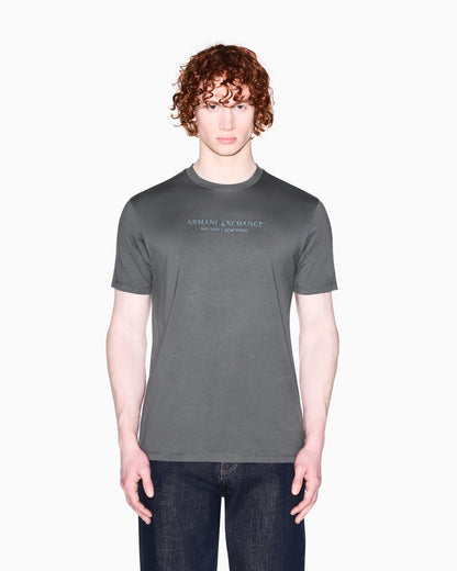 Regular fit t-shirt in cotton jersey with logo Essential