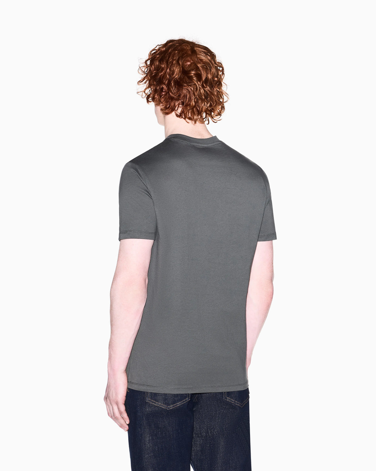 Regular fit t-shirt in cotton jersey with logo Essential