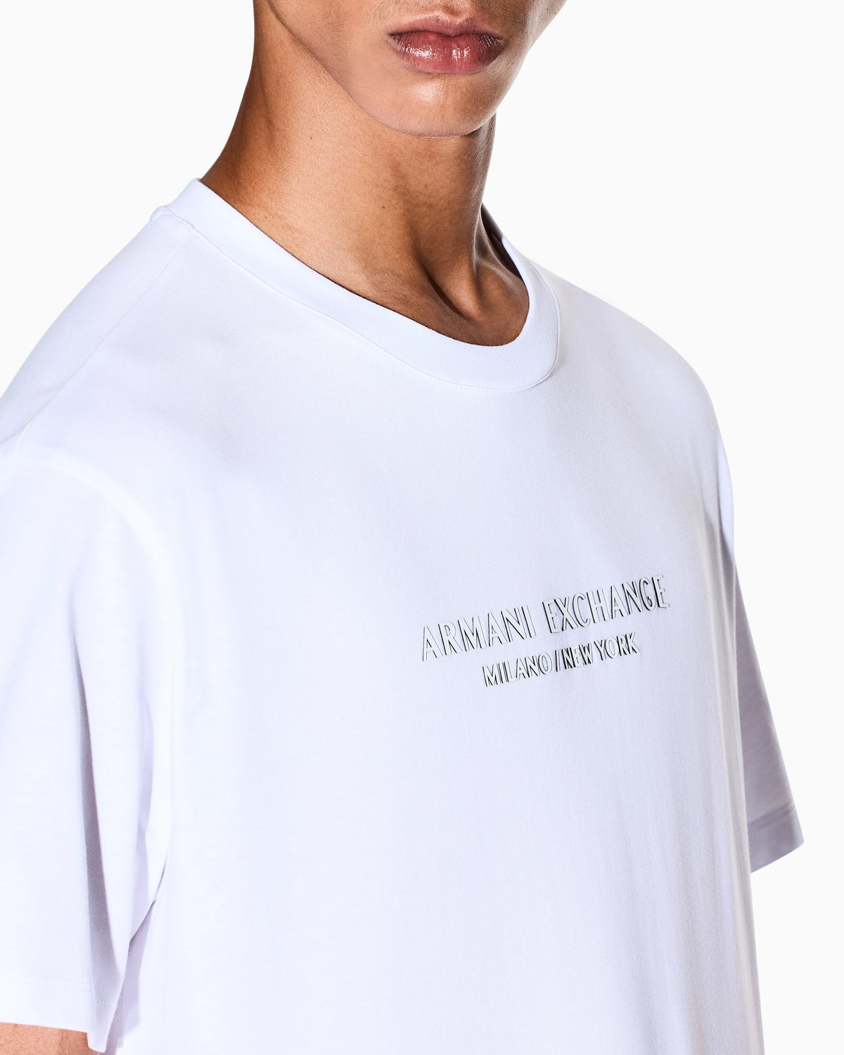Regular fit t-shirt in cotton jersey with logo Essential