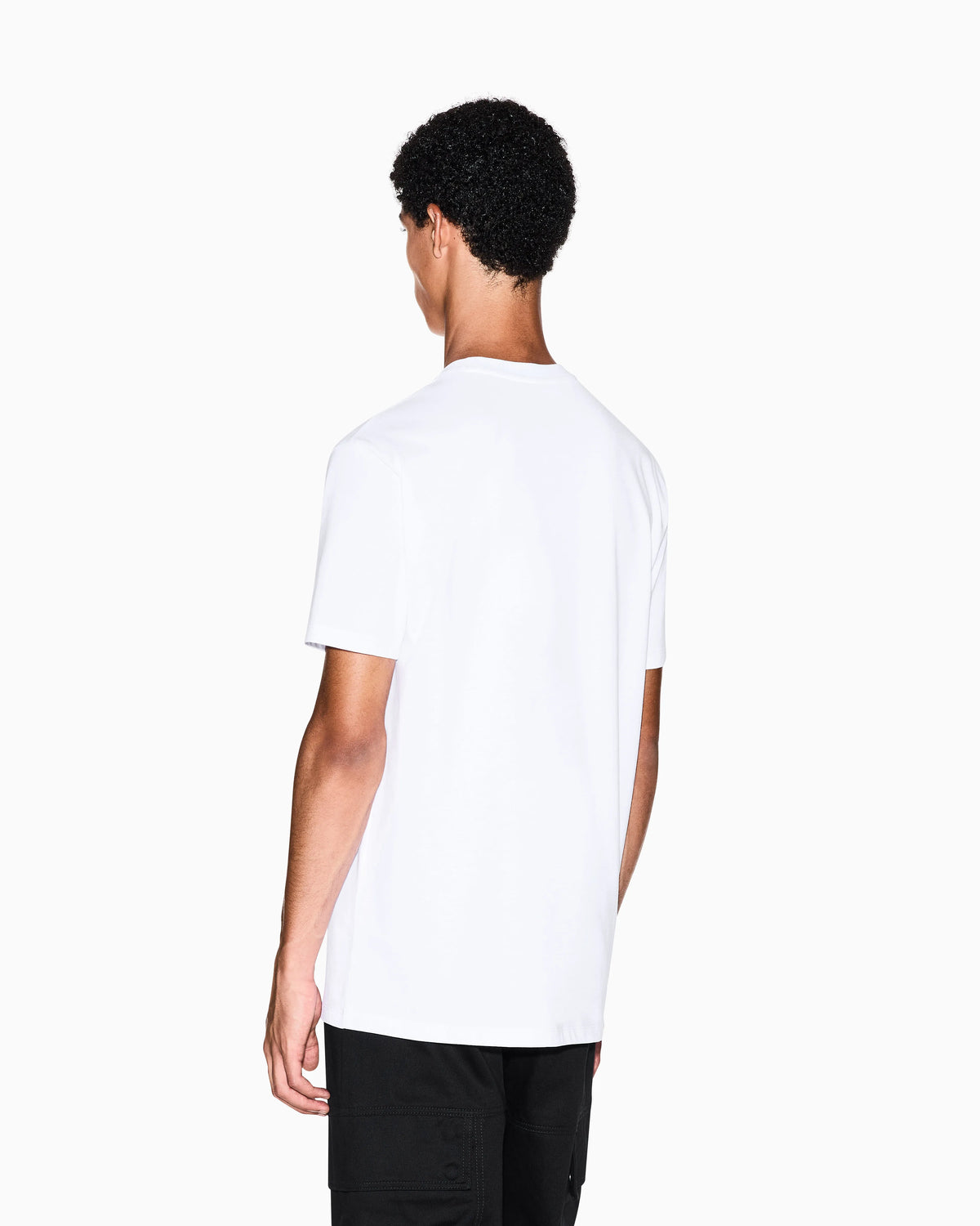 Regular fit t-shirt in cotton jersey with logo Essential