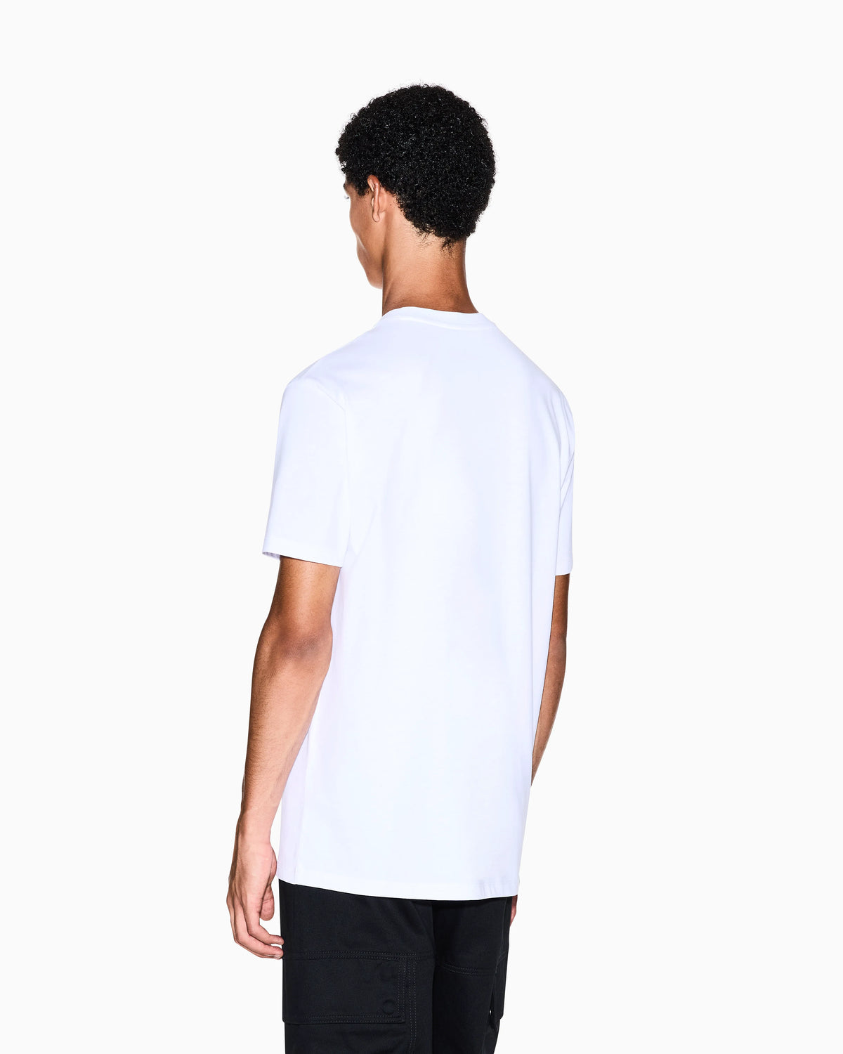 Regular fit t-shirt in cotton jersey with logo Essential