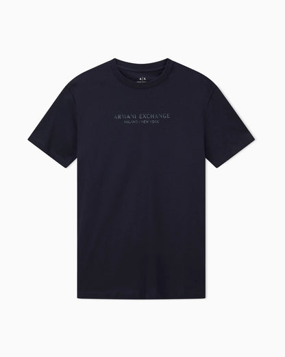 Regular fit t-shirt in cotton jersey with logo Essential
