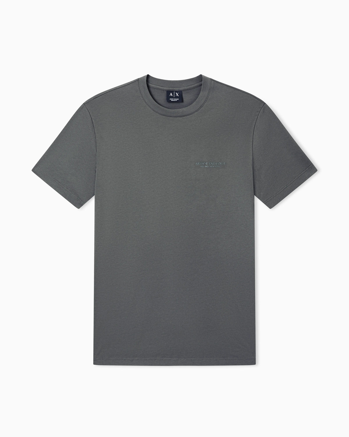 Regular fit cotton t-shirt with a chest logo Essential