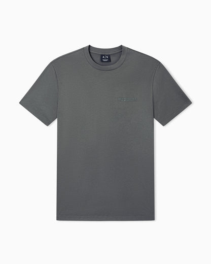 Regular fit cotton t-shirt with a chest logo Essential