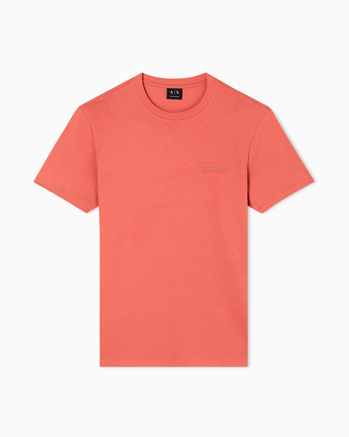 Regular fit cotton t-shirt with a chest logo Essential