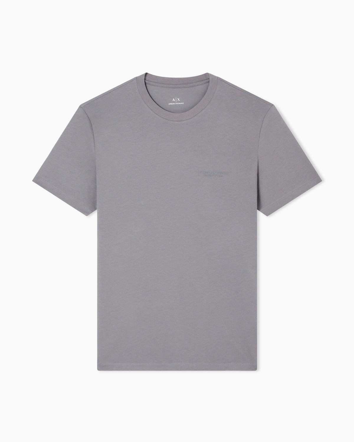 Regular fit cotton t-shirt with a chest logo Essential