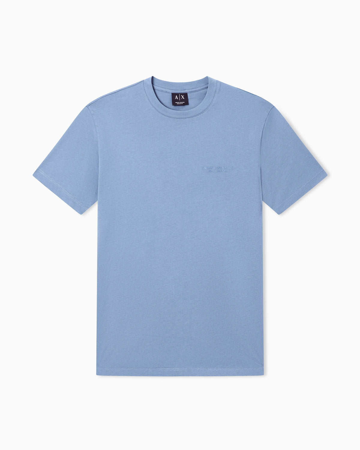 Regular fit cotton t-shirt with a chest logo Essential