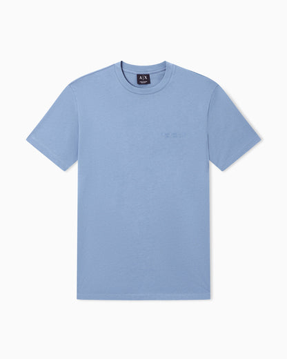 Regular fit cotton t-shirt with a chest logo Essential