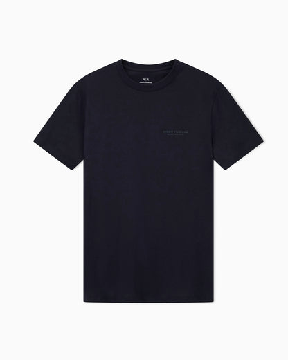 Regular fit cotton t-shirt with a chest logo Essential