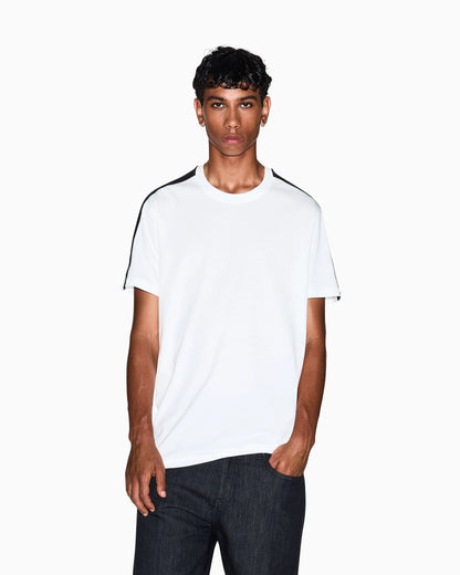 Regular fit cotton t-shirt with embossed logo Essential