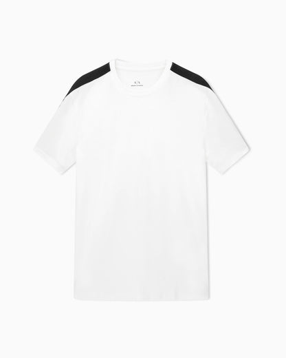 Regular fit cotton t-shirt with embossed logo Essential