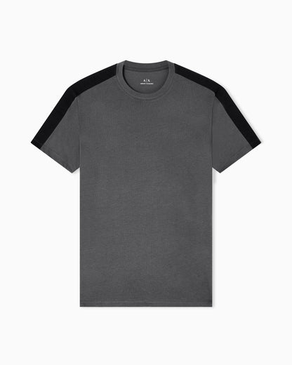 Regular fit cotton t-shirt with embossed logo Essential