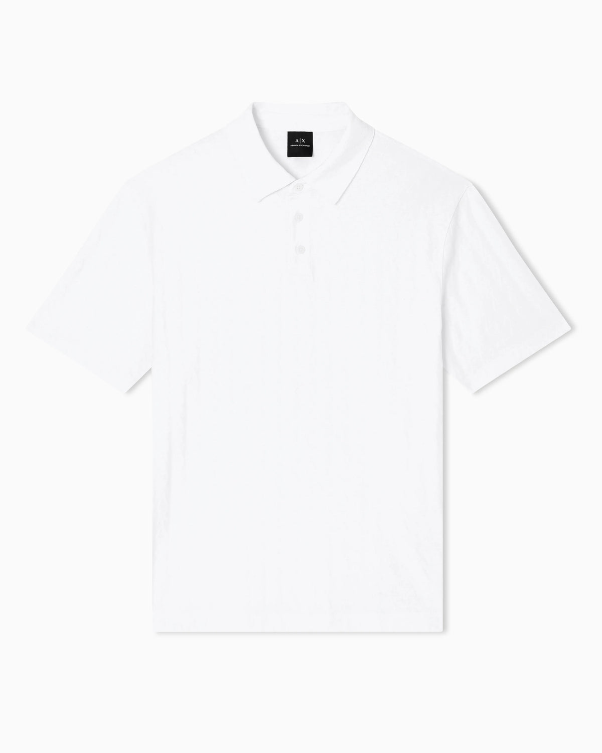 Textured polo shirt in mercerized cotton jersey Essential