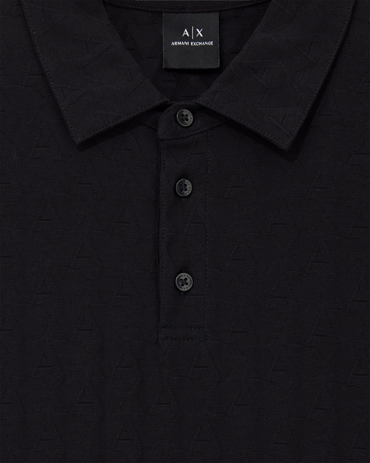 Textured polo shirt in mercerized cotton jersey Essential