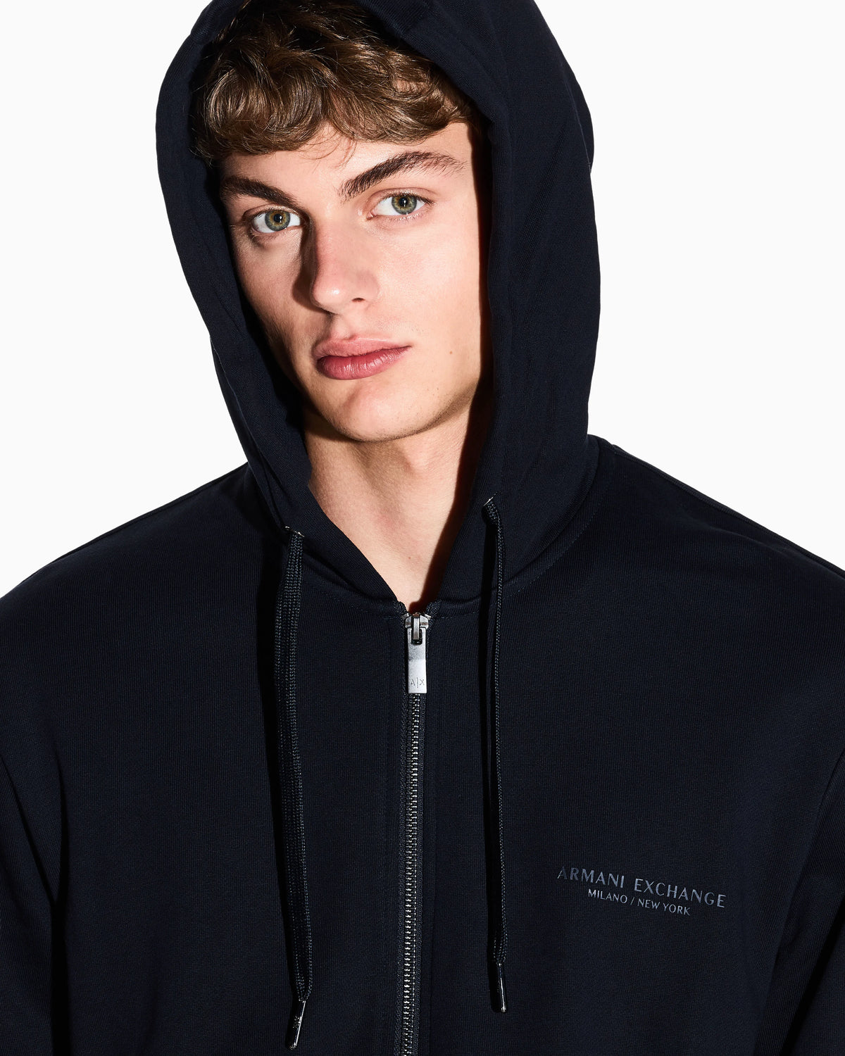 Regular fit sweatshirt in cotton French terry