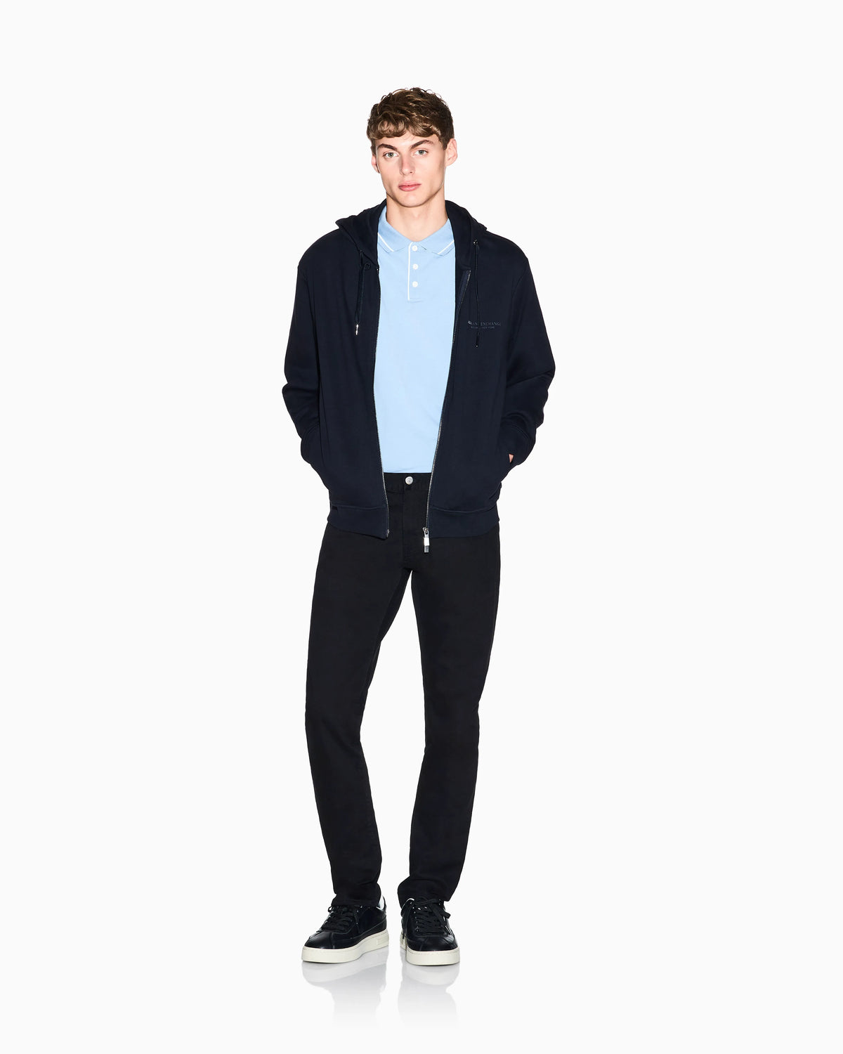 Regular fit sweatshirt in cotton French terry