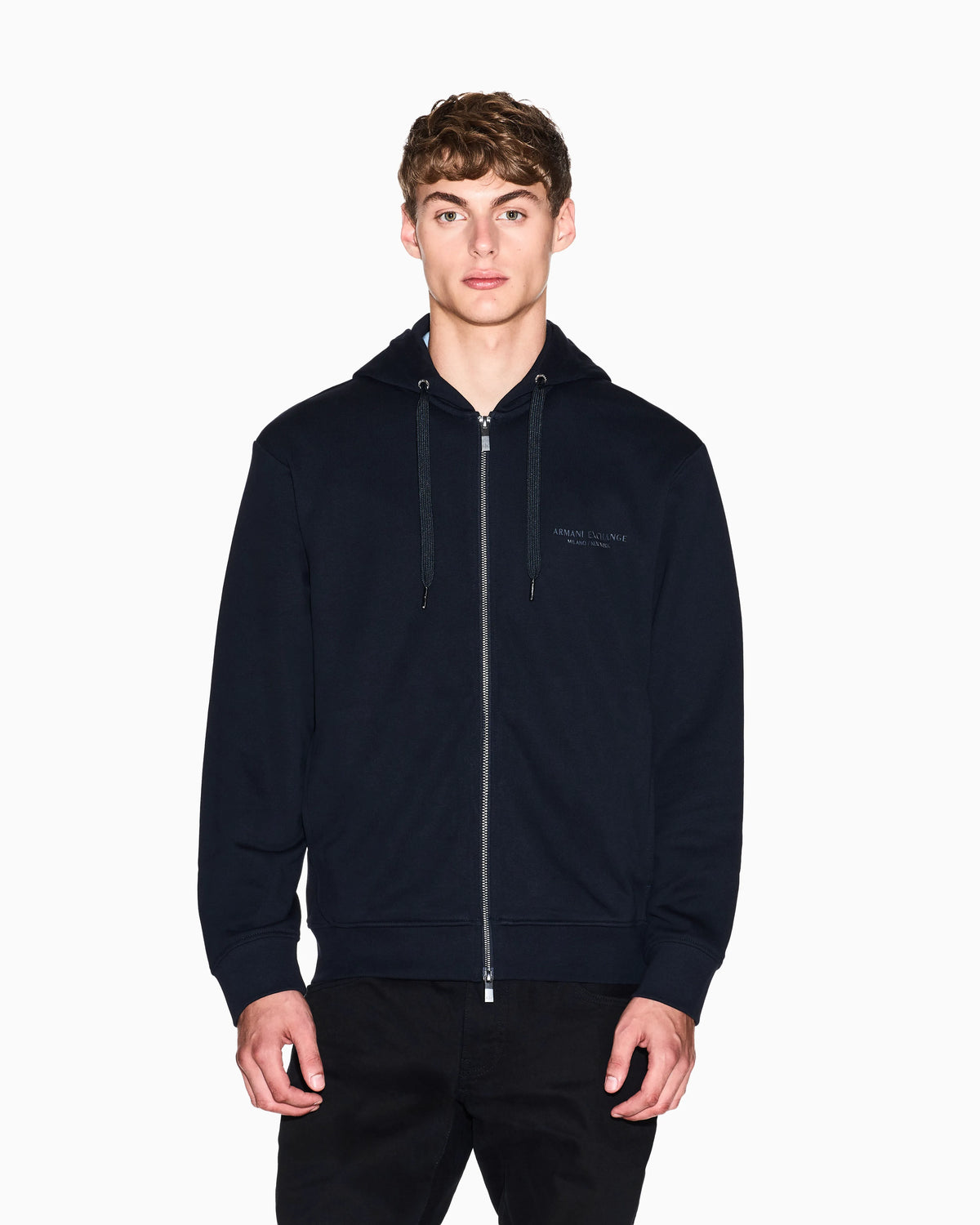 Regular fit sweatshirt in cotton French terry