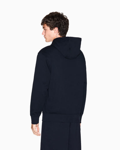 Regular fit French terry hoodie with a logo print Essential