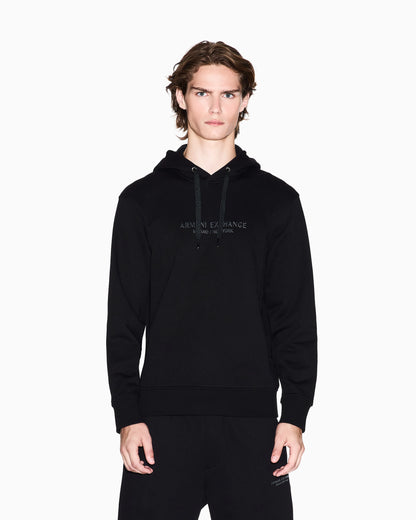 Regular fit French terry hoodie with a logo print Essential
