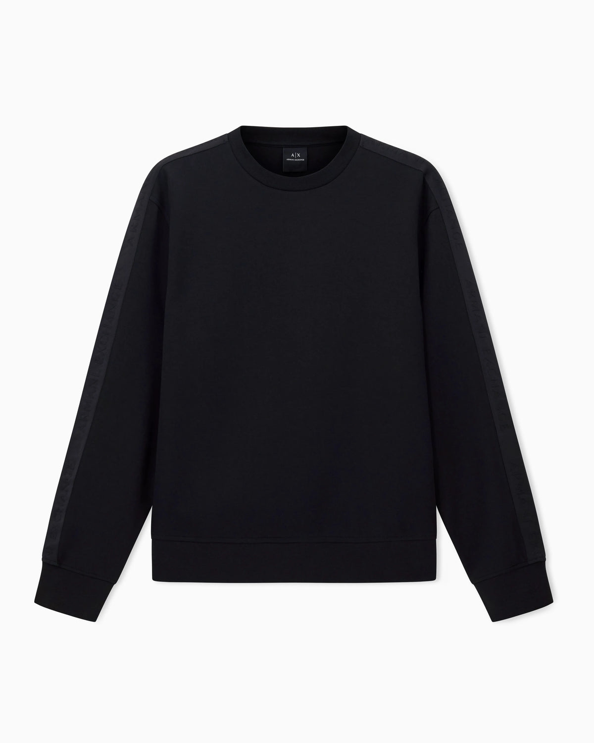 Logo sweatshirt in stretch cotton