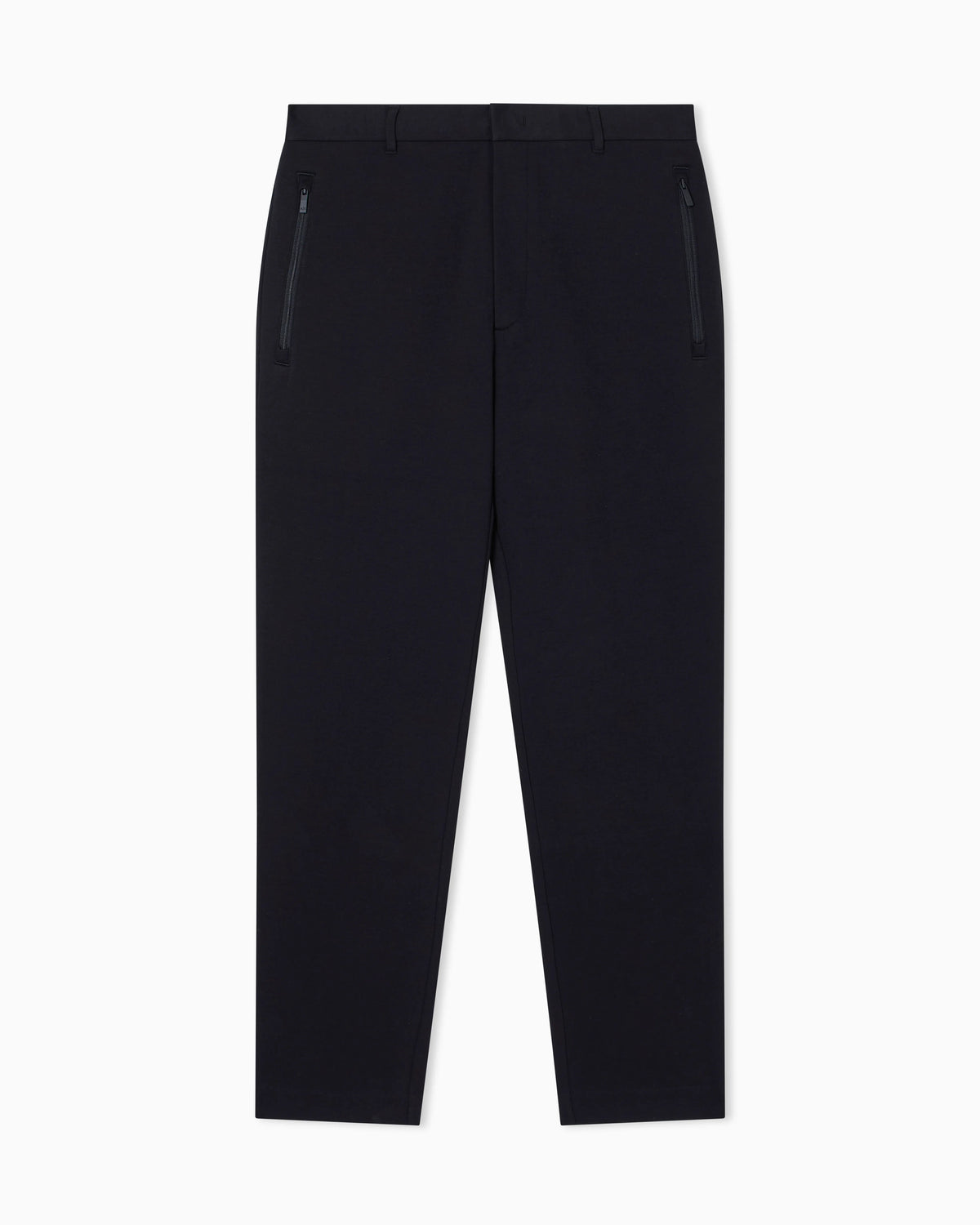 Stretch cotton trousers with zippered pockets Essential