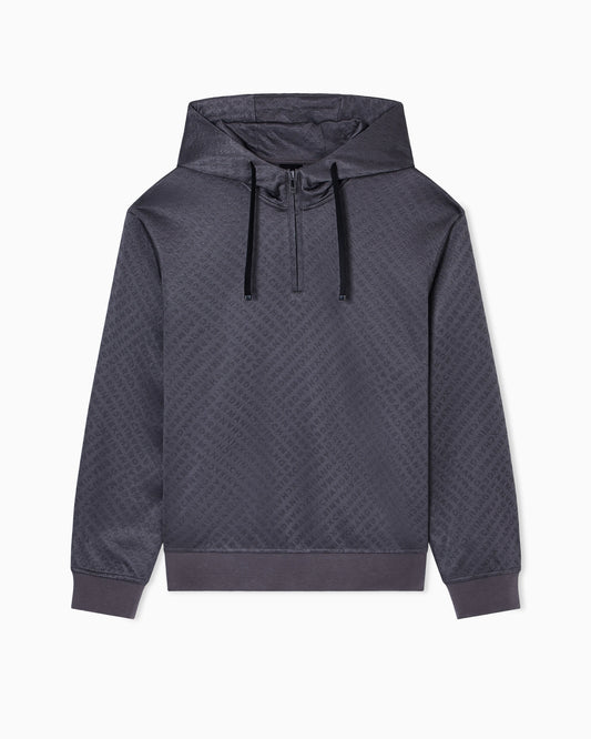 Micro texture hoodie