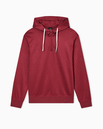 Micro texture hoodie