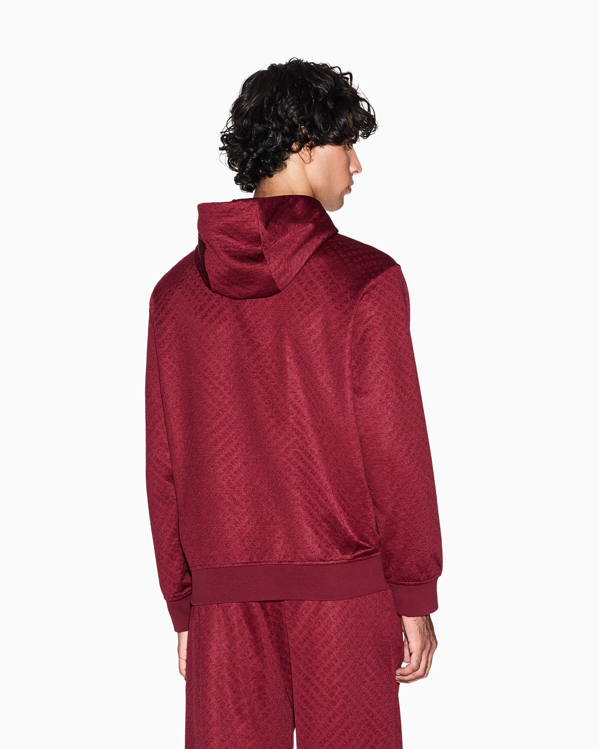 Micro texture hoodie