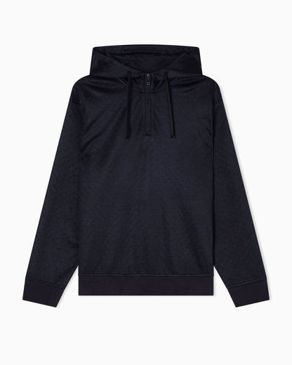 Micro texture hoodie