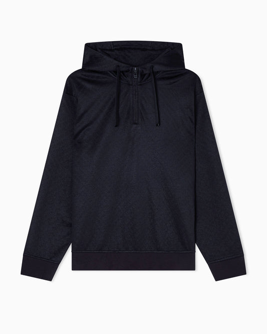 Micro texture hoodie