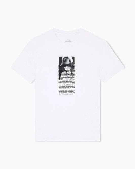 Regular fit T-shirt with photographic print
