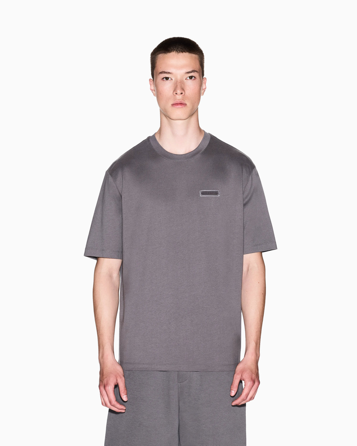 Regular fit T-shirt with print on the back