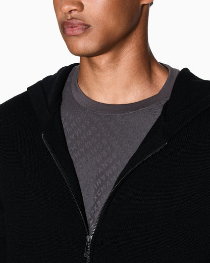 Regular fit t-shirt in jacquard fabric