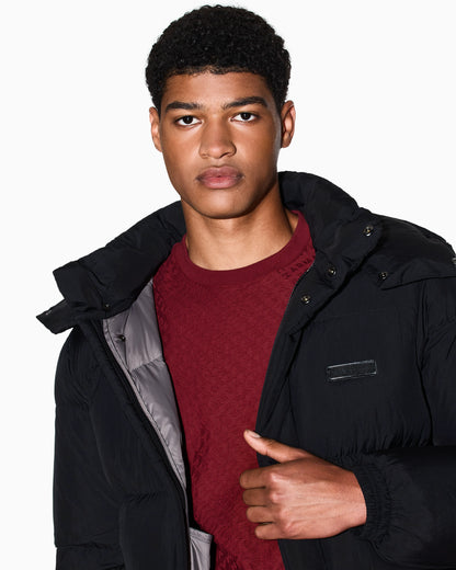 Regular fit t-shirt in jacquard fabric