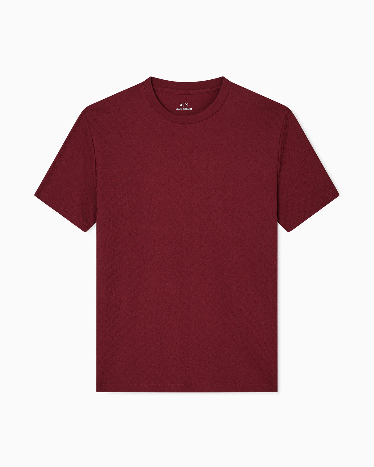 Regular fit t-shirt in jacquard fabric