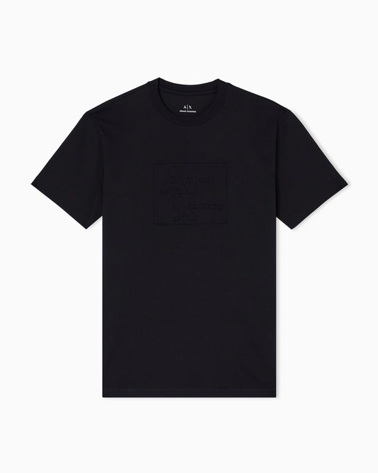 Regular fit T-shirt with embossed logo