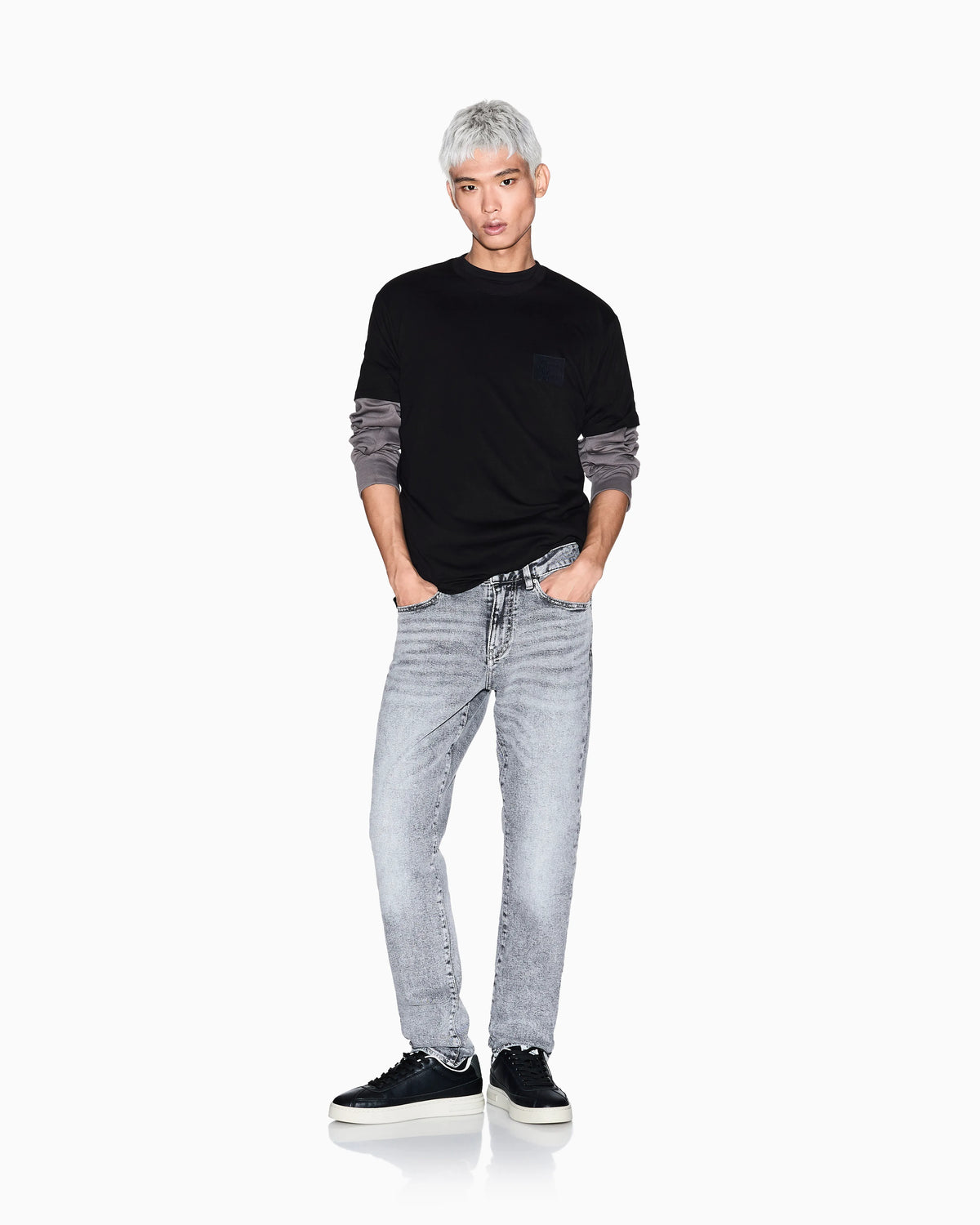 Regular fit T-shirt with patch
