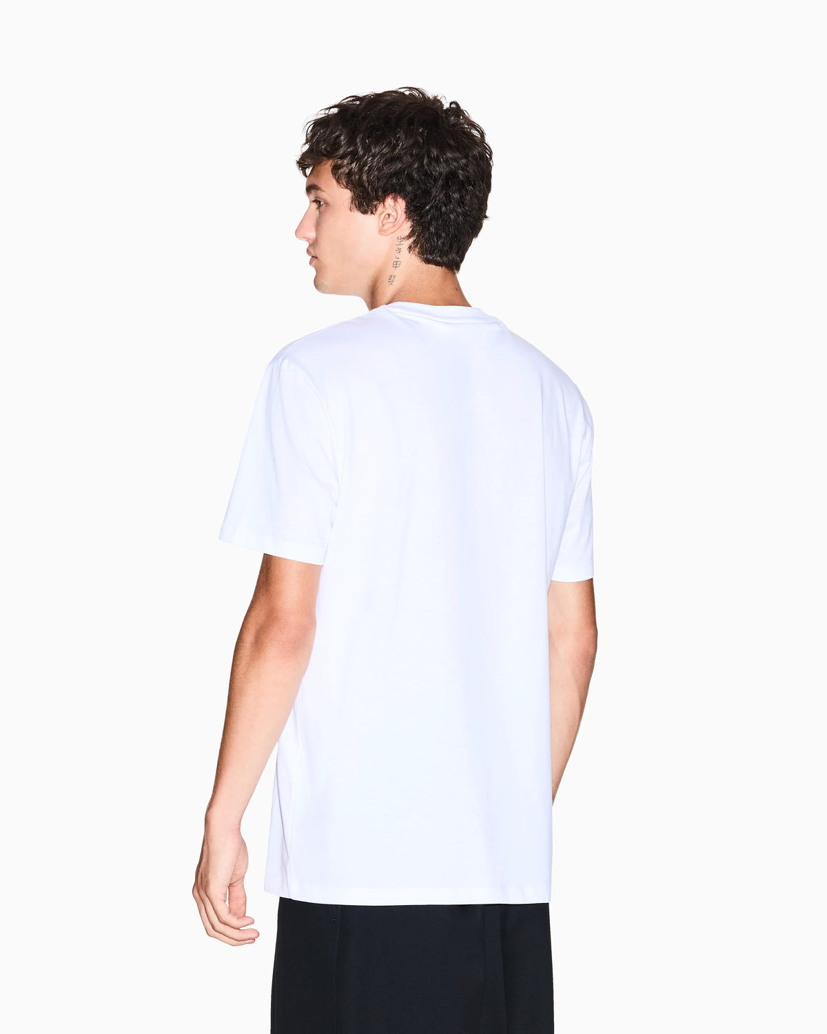 Cotton T-shirt with graphic application