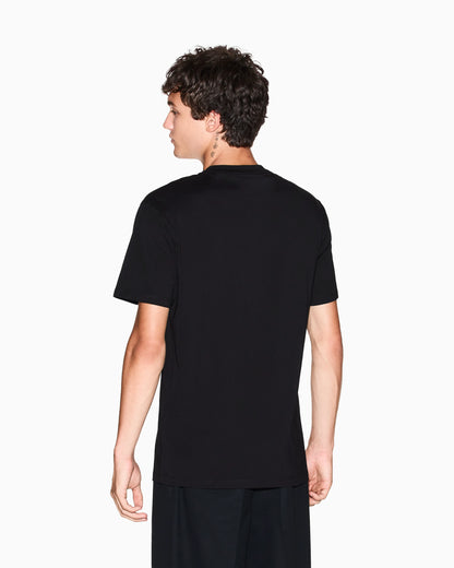 Cotton T-shirt with graphic application
