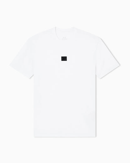 T-shirt with logo patch