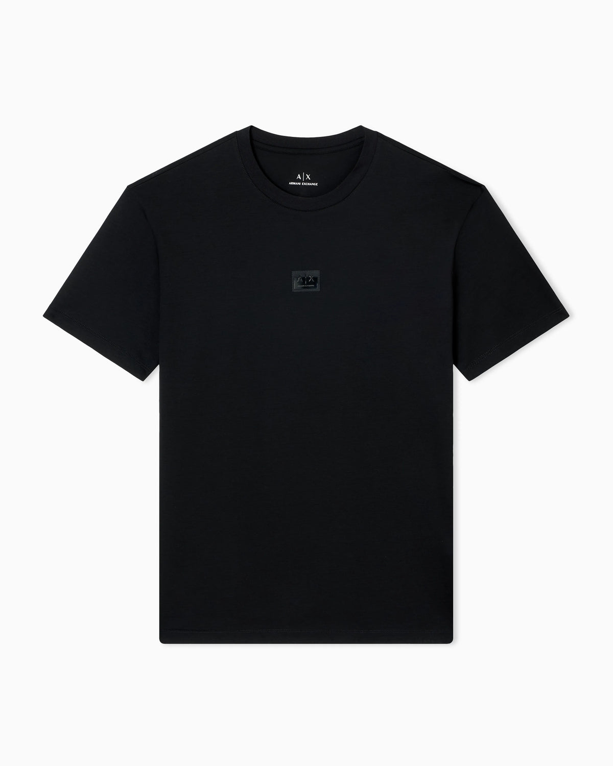 T-shirt with logo patch