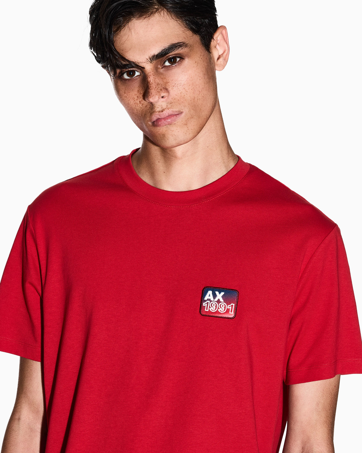 Regular fit T-shirt with patch