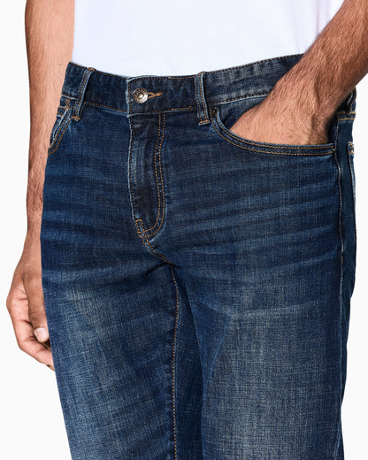 Stretch denim skinny jeans