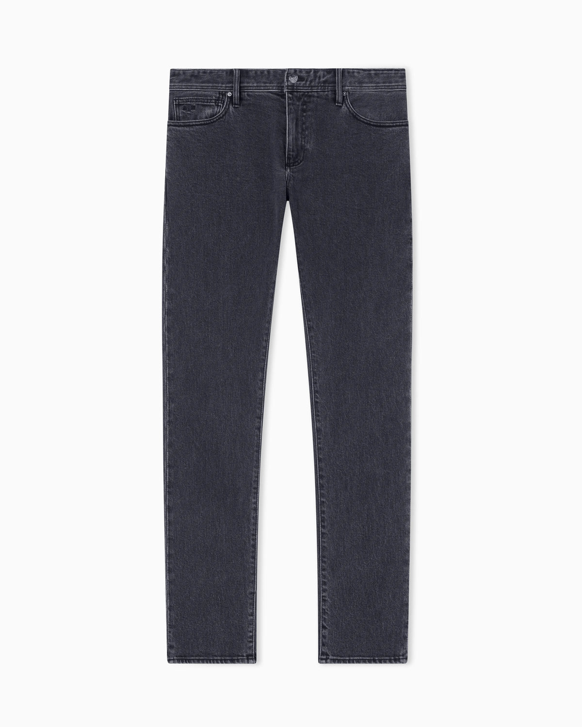 Super Skinny Faded Gray Jeans in stretch denim