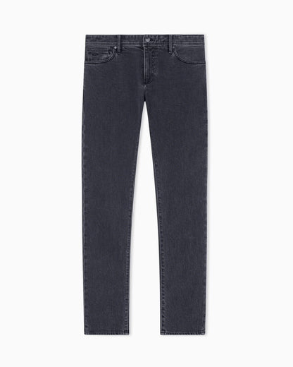 Super Skinny Faded Gray Jeans in stretch denim