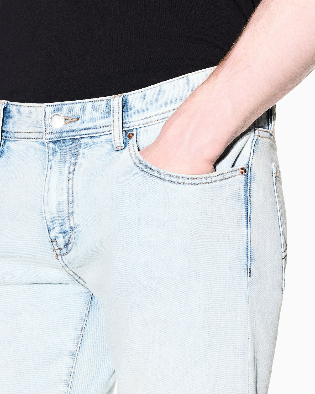 Super Skinny Jeans in Authentic Blue Comfort Denim