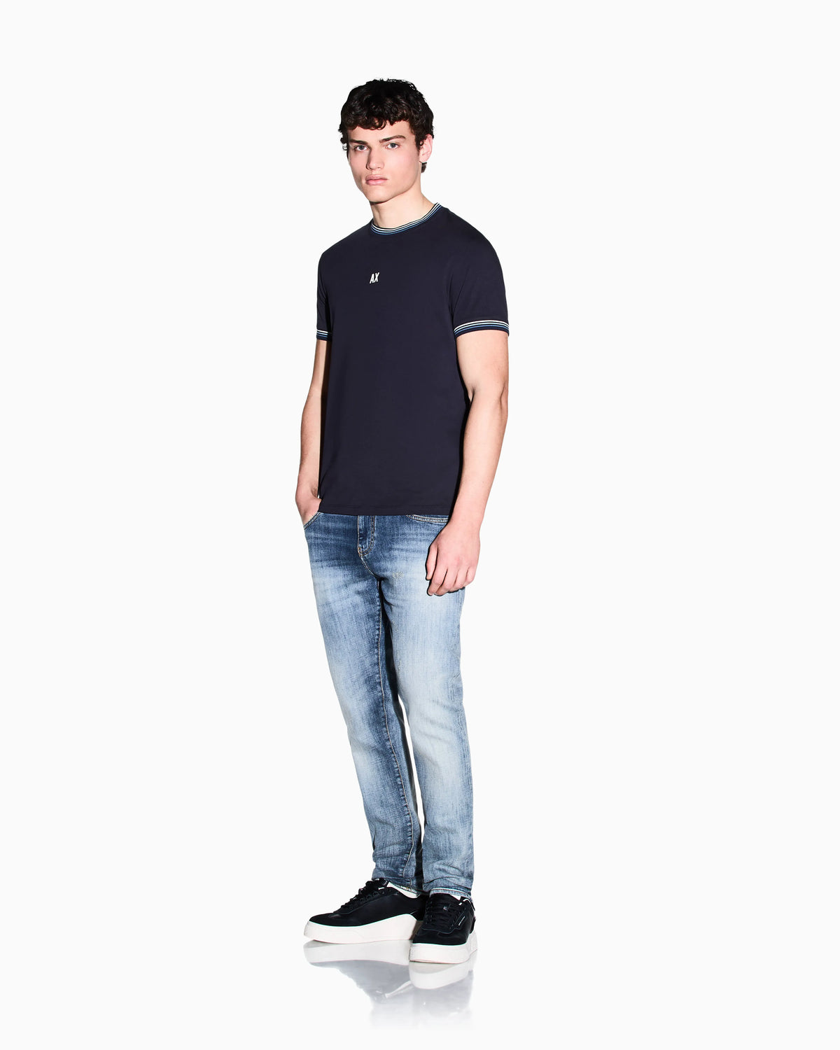 Super Skinny Jeans Blue Wash Stretch Denim